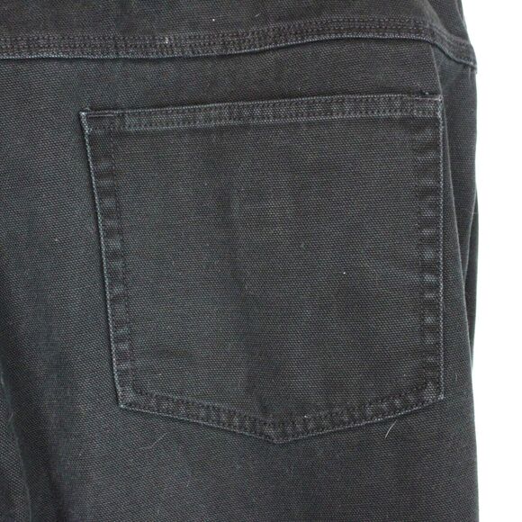 Duluth Trading Company Black Denim Boot Cut Jeans Men's Size 44x30 - Picture 9 of 11